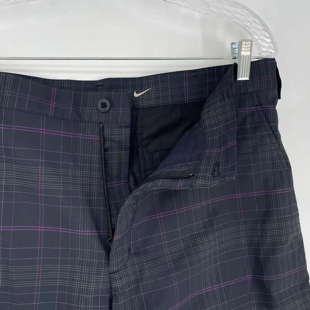 Nike Golf Men’s Size 36 Plaid Knee Length Outdoors Shorts